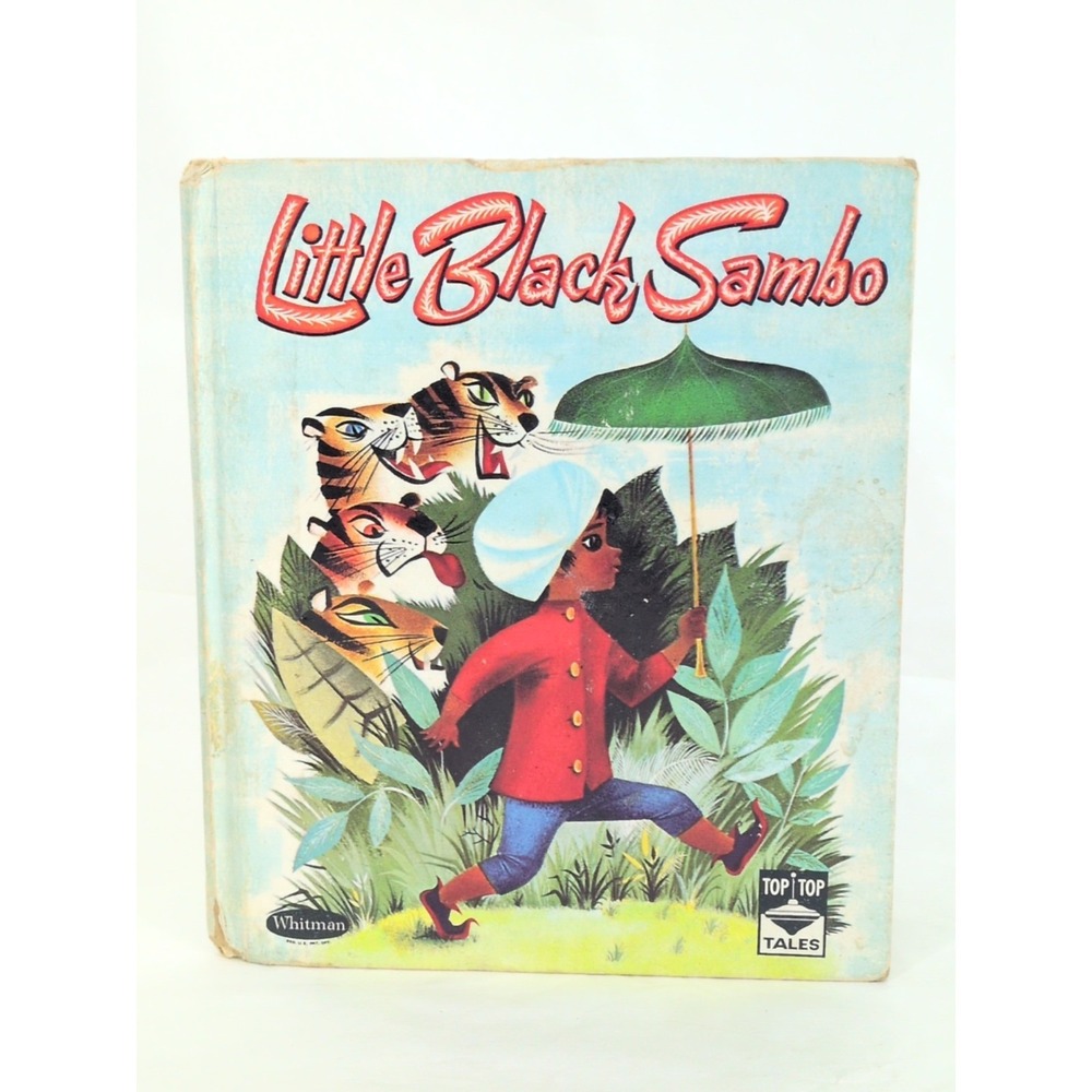 Vintage Whitman Top Top Tales Little Black Sambo Hardcover Book 1961